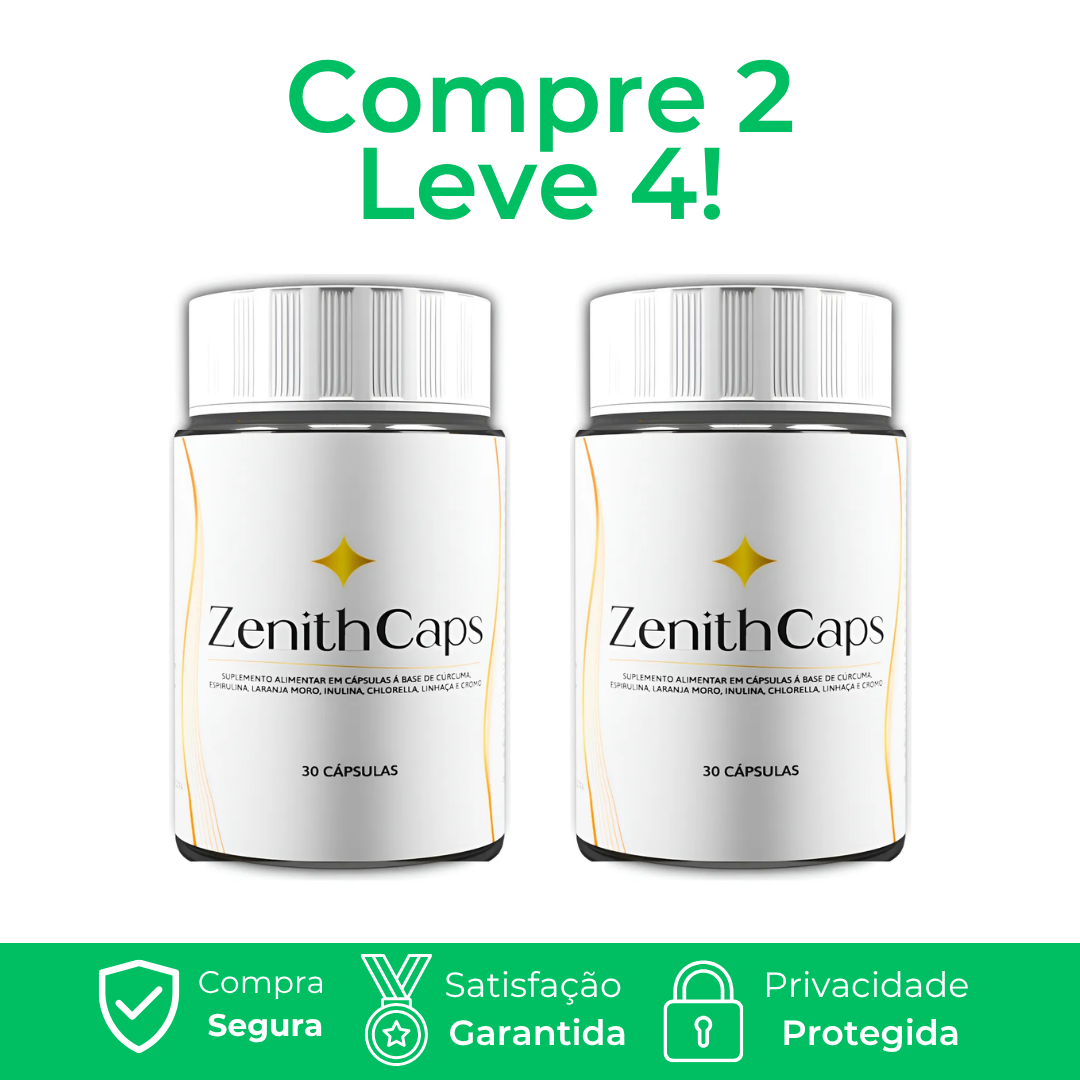 Zenith Caps - Auxilia na redução do apetite
