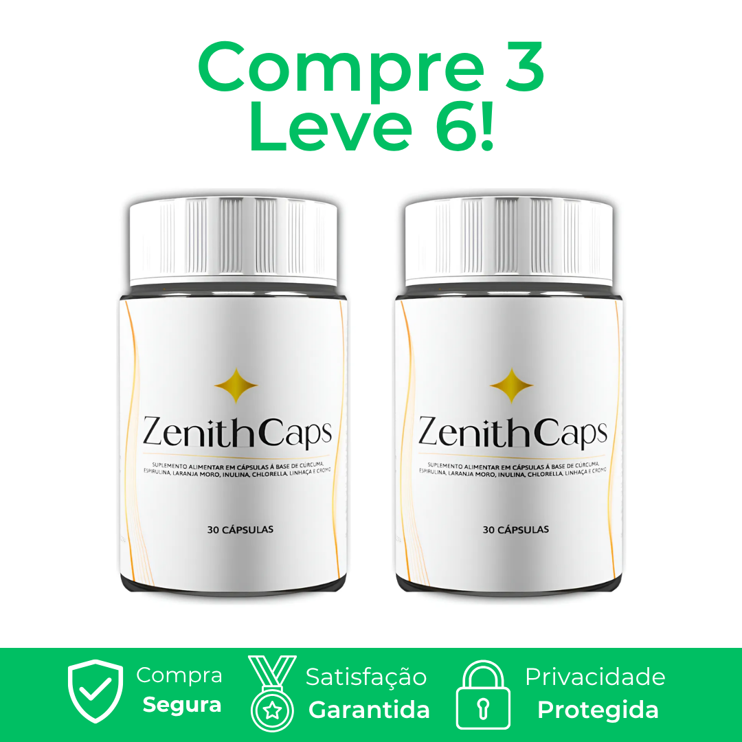 Zenith Caps - Auxilia na redução do apetite
