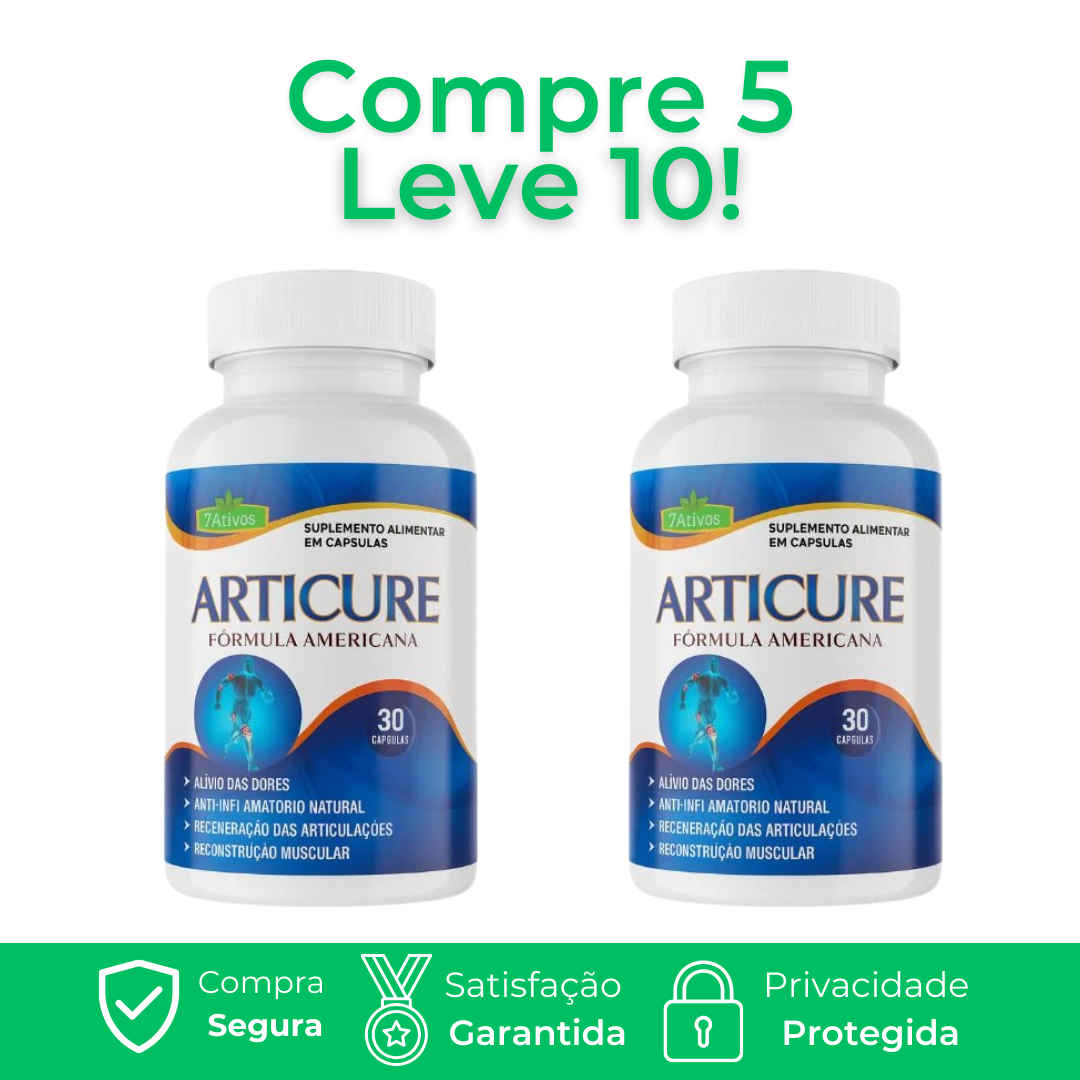 Articure Colágeno Tipo II - Suporte Para as Dores nas Articulações