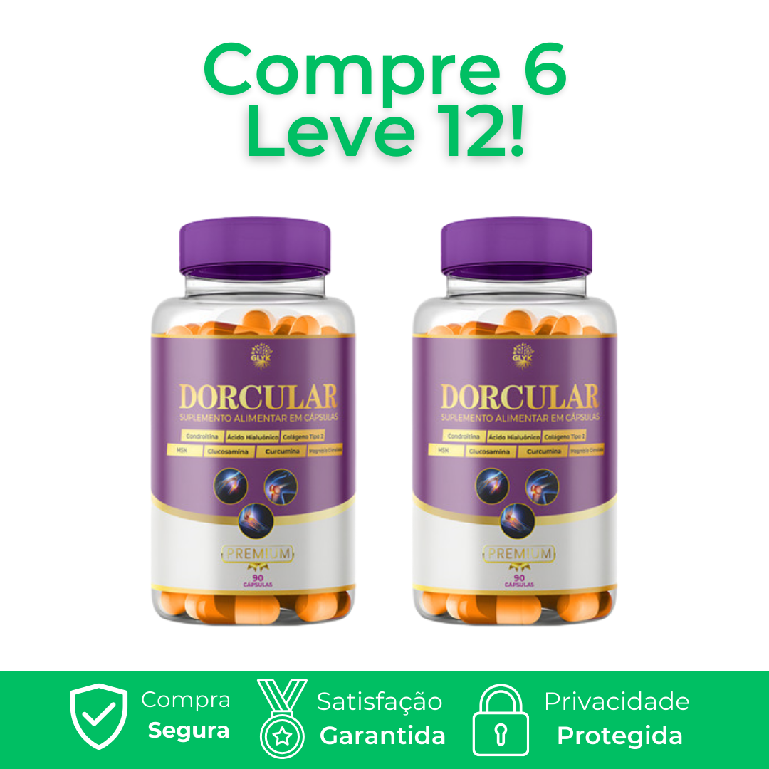 Dorcular 60 Capsulas - Loja Oficial - Envio Hoje Envio Imediato