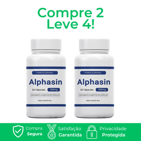 Alphasin - Auxílio no Alívio das Dores da Próstata