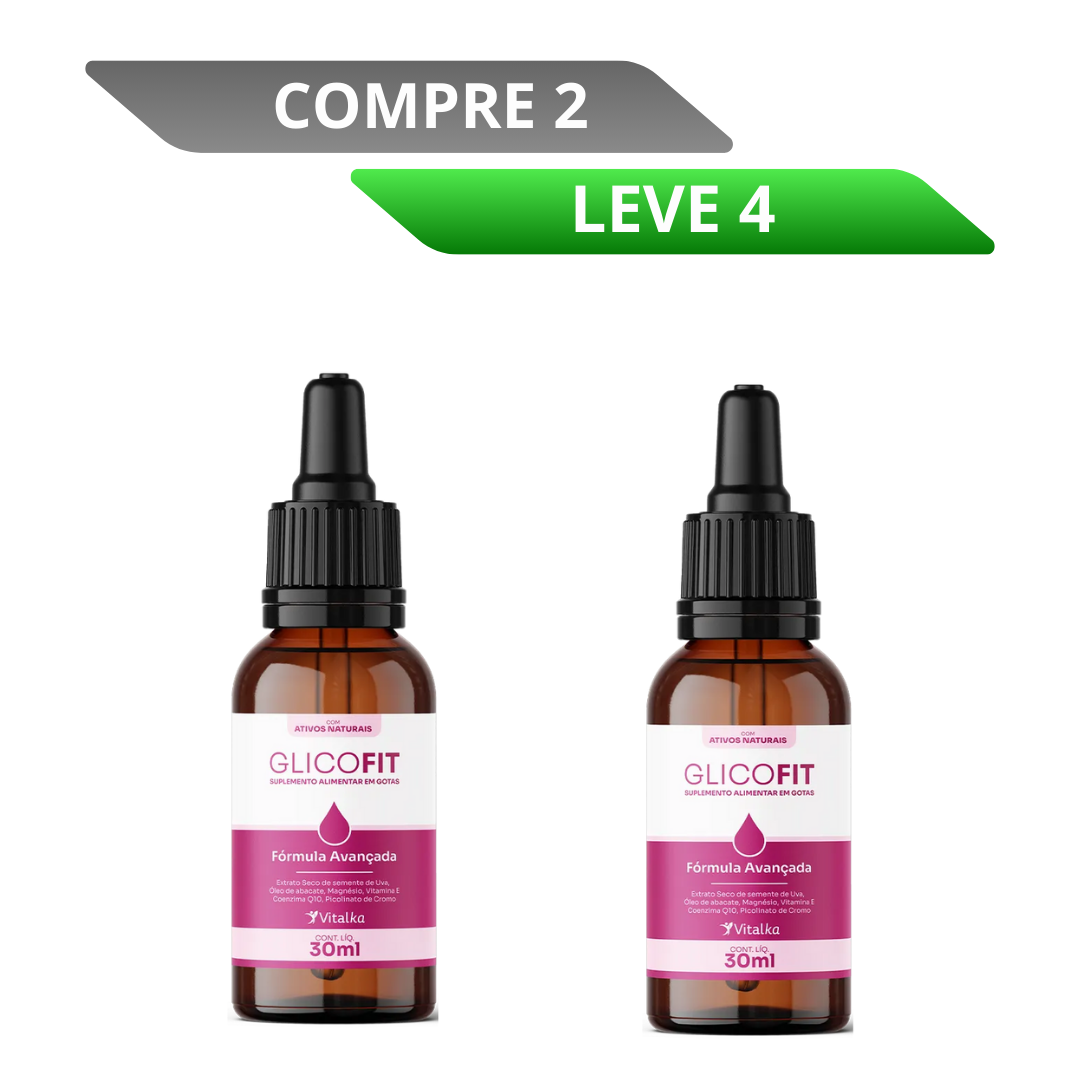 GlicoFit 30ml - Fórmula Natural para sua Rotina