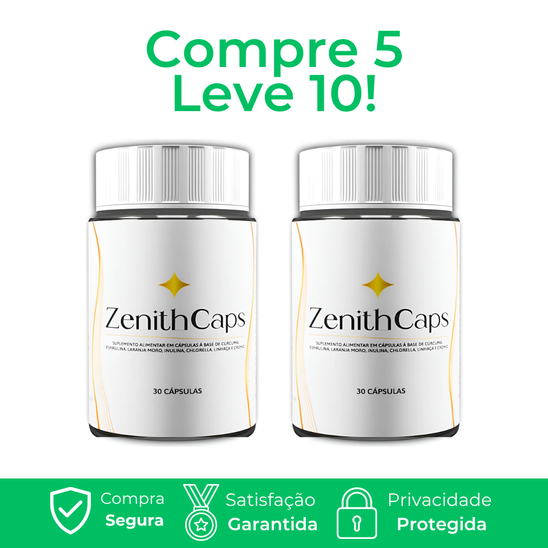 Zenith Caps - Auxilia na redução do apetite