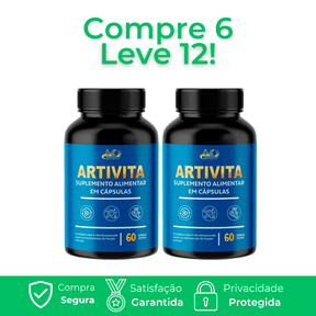 Artivita Colágeno Tipo II - Alívio Para as Dores nas Articulações