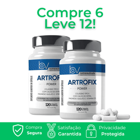 Artrofix Power - Para Dores Articulares e Mobilidade + Pomada Brinde